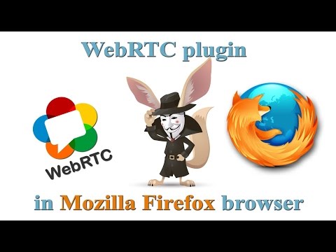 Disable WebRTC plugin in Mozilla Firefox