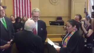 Watch A Couple In Their 80s Get Married In Dallas County's First Same-Sex Ceremony