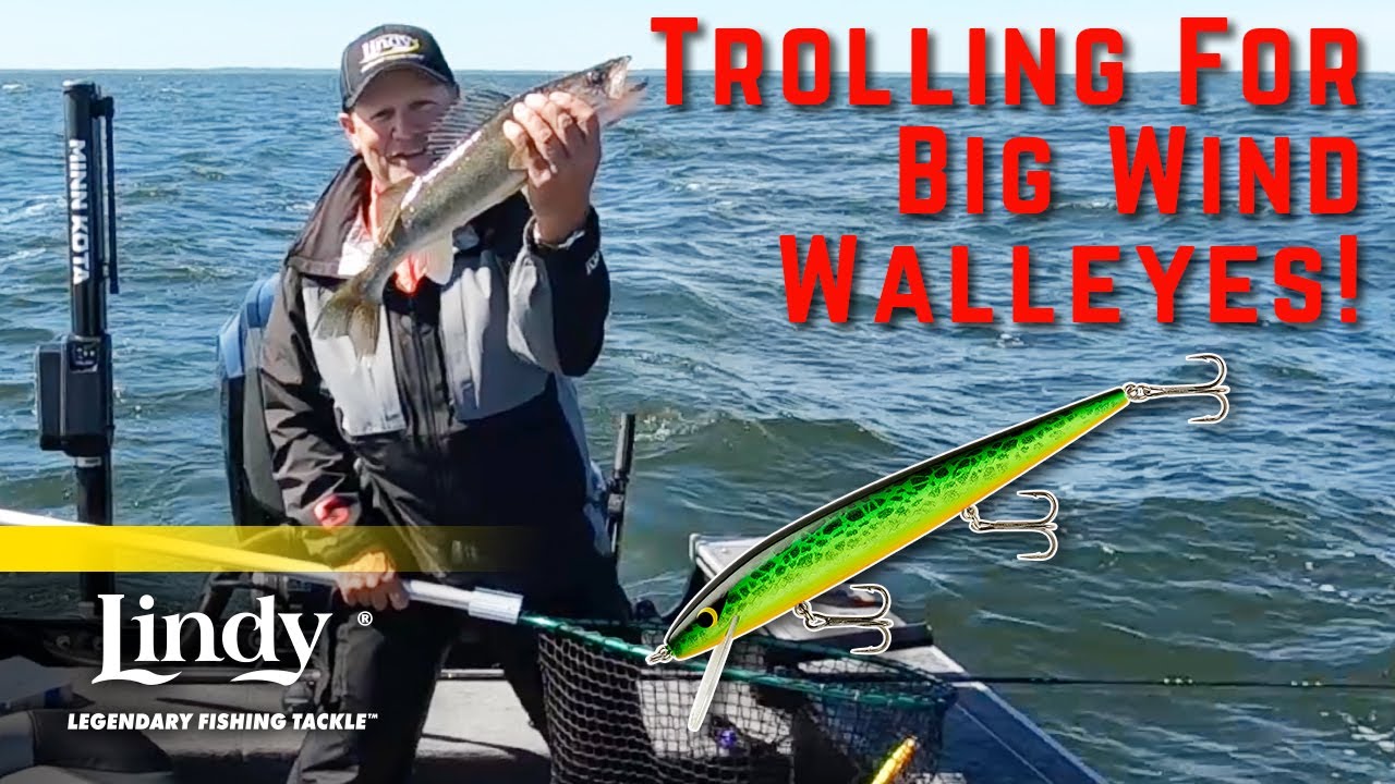 Trolling Crankbaits for Walleye in BIG WIND (Top Tips) - Fish Ed 