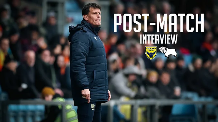 REACTION Craig Short as Oxford United lose to Derby
