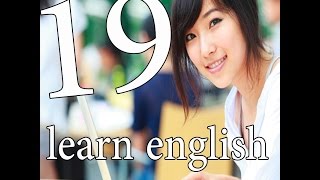 تعلم اللغه الانجليزيه للمبتدئين الدرس19  learn english