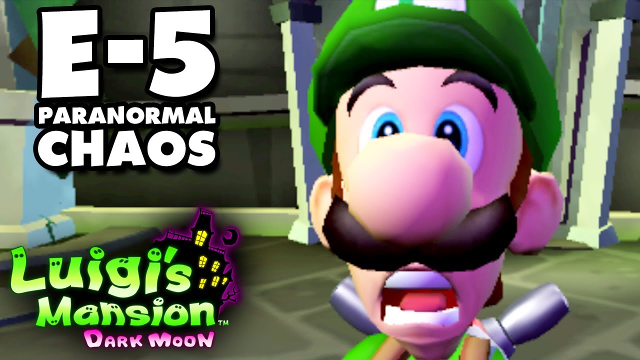 luigi s mansion dark moon treacherous mansion e 5 paranormal