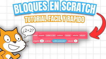 Como CREAR tus propios BLOQUES en SCRATCH en 5 Minutos|💎Tutorial fácil y rápido💎