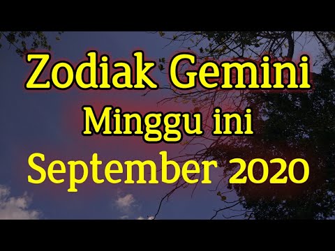 Zodiak gemini minggu ini