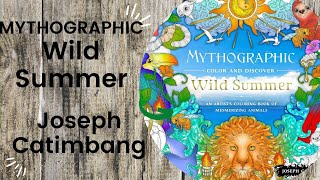 Download Lagu MYTHOGRAPHIC Wild Summer - - Joseph Catimbang // Adult Colouring Book Flip Through MP3