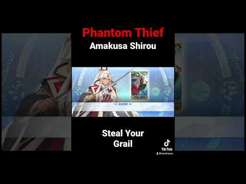 FGO Phantom Thief Amakusa Shirou Fategrandorder Amakusa Fgo 