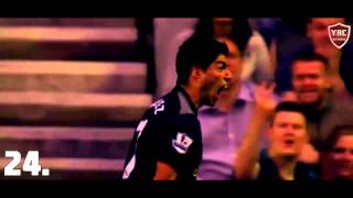 Luis Suarez - First 50 Goals for Liverpool - 2011-2013 - HD