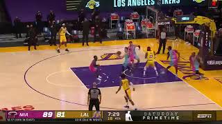 Bam Adebayo BLOCKS Lebron James!