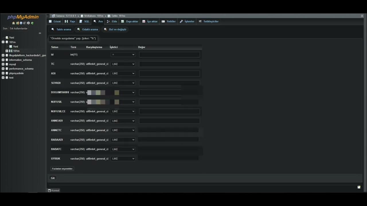 2022MERNİS PANEL ÜCRETSİZ İSİM TC PANEL MERNİS DATA YouTube