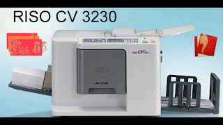 How to use riso cv 3230 and problam solv#riso cv 3230