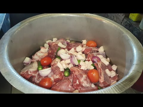 mutton-rosh-recipe-|-mutton-namkeen-gosht-|-street-food-of-karachi-pakistan