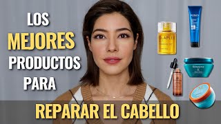 LOS PRODUCTOS MAS RECOMENDADOS PARA REPARAR EL CABELLO DECOLORADO Y DAÑADO