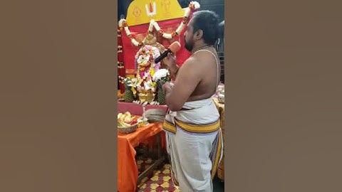 Divine Srinivasa Gadhyam recitation by SVLT priest Kesavan