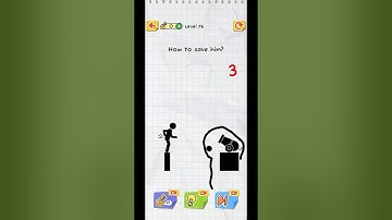 Level 76 how to save him in real life ? #draw2save @MrDraw1