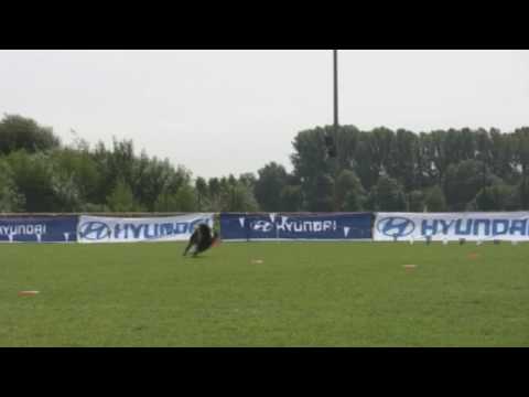 Sandra Orlowski & Sky Kür1 Discdog United 2009
