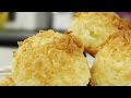 Кокосовое печенье Роше коко (Rochers coco) видео рецепт