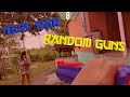 Нерф битва, рандомные пушки (От первого лица)// Nerf war, random guns (First person shooter)