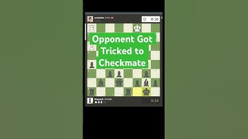 Opponent Got Tricked Into Checkmate! 🎯♟️ | Sneaky Finish in Chess #chess #checkmate #chessgame