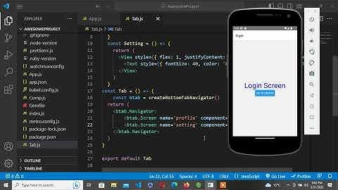 Multiple Nesting Navigators in React Navigation | React Native Tutorial #24