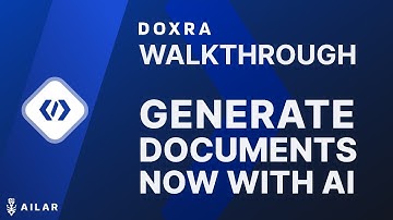 DOXRA: Generate Documentation using AI