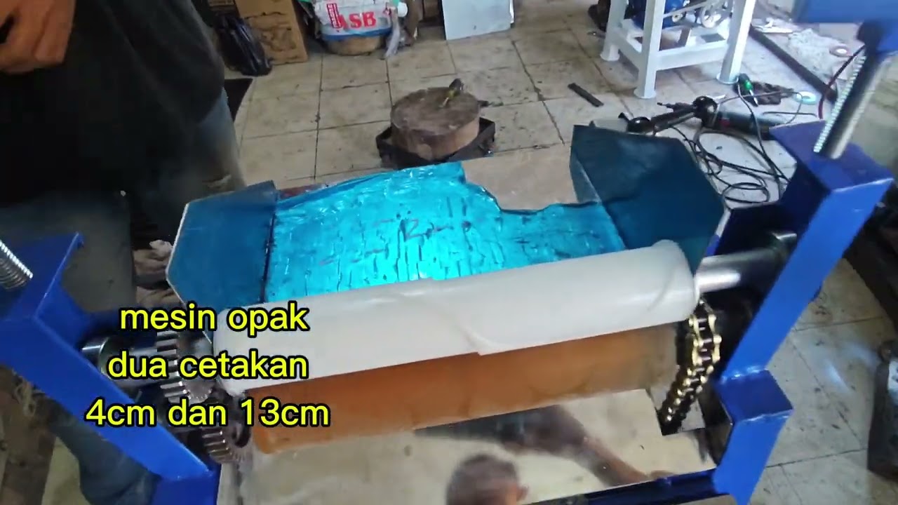 Mesin opak 2cetakan 4cm & 13cm 081228241985