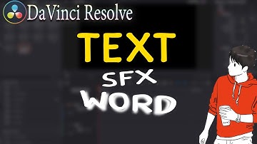 วิธีทำ Word by Word Text Effect ใน DaVinci Resolve สอนตัดต่อ