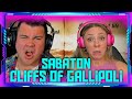 Reaction to SABATON - Cliffs Of Gallipoli (Official Lyric Video) | THE WOLF HUNTERZ Jon and Dolly