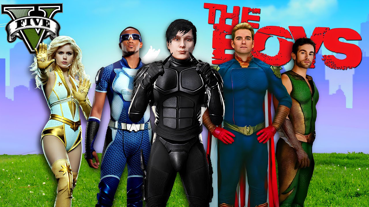 ကျွန်တော် Homelander ရဲ့ The Seven အဖွဲ့ထဲဝင်ခဲ့တယ် | The Boys in GTA V | SMART On Live