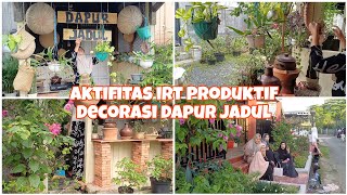 Aktifitas IRT Productif ll Decorasi dapur jadul ll ke acara Maulid Nabi SAW.