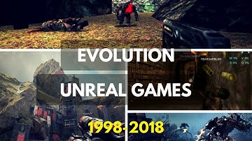 Evolution of Unreal Games 1998-2018