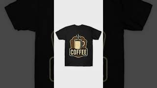 Coffee Lover T-Shirt – Cozy Morning Caffeine Design