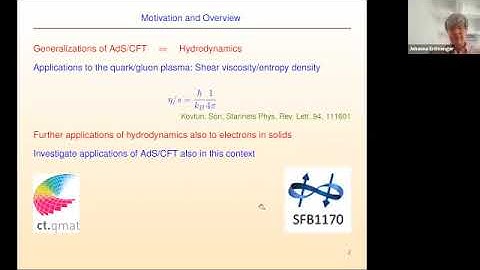 ISSPP, Johanna Erdmenger: Introduction to the Physics of Gauge/ Gravity Duality for Philosophers 4