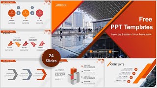 So Nice! 🔥Modern business report PowerPoint templates | Free