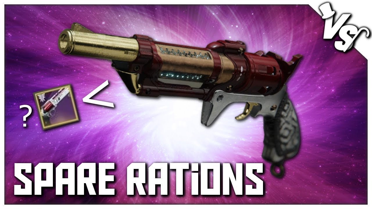 Spare Rations Gambit Prime Hand Cannon!! Can it Compete? | Destiny 2 - Season of the Drifter