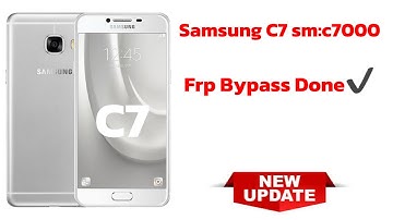 Samsung C7 sm:c7000 frp bypass ✔️✔️