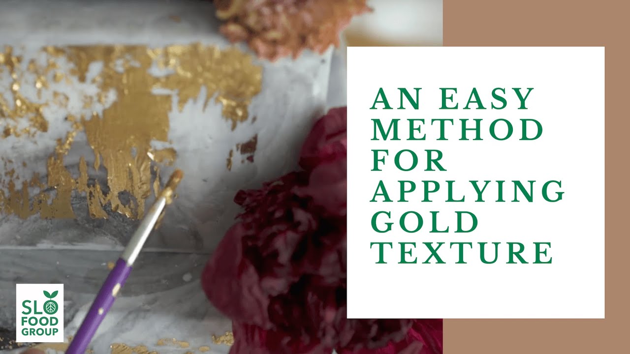 How To Make Your Own Edible Gold Leaf/Flakes For Cake Decoration 