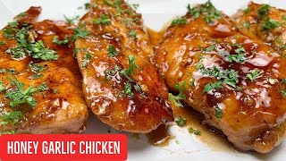 Honey Garlic Chicken  \/ Dinner in 15 minutes