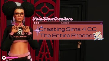 Tutorial: Creating a Clothing Mesh for the Sims 4: Entire Process