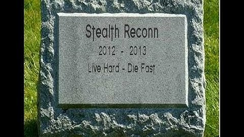 Stealth Reconn v2 - RIP @ Llangynidr