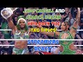 Streamers React! Jade Cargill and Bianca Belair win back the Tag Titles!! #wwe #wwebashinberlin
