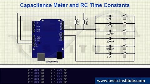 Arduino   Capacitance Meter with LCD