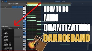 How To Do Midi Quantization in GarageBand