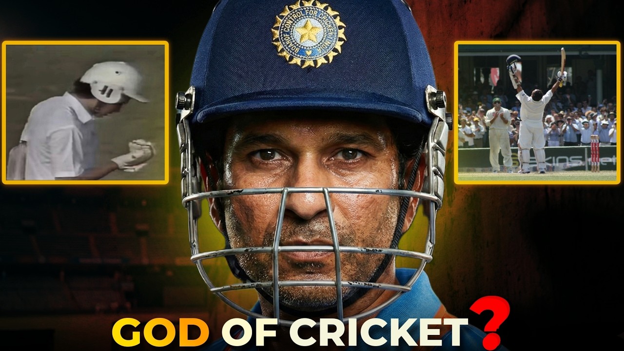 The Real Story Behind The GOD OF CRICKET | Sachin Tendulkar