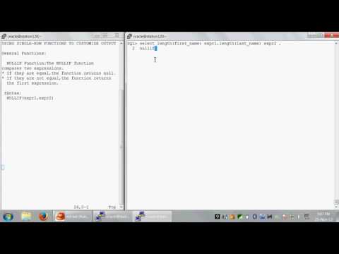 3.13 NULLIF Function