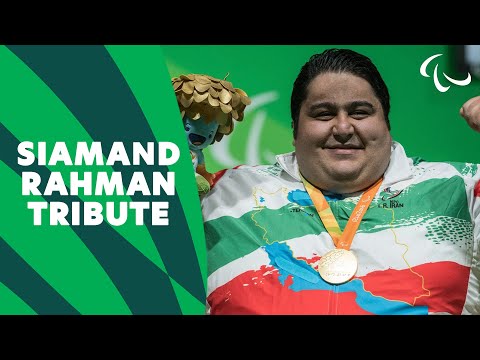 Siamand Rahman Tribute | 2020 Moments That Mattered | Paralympic Games