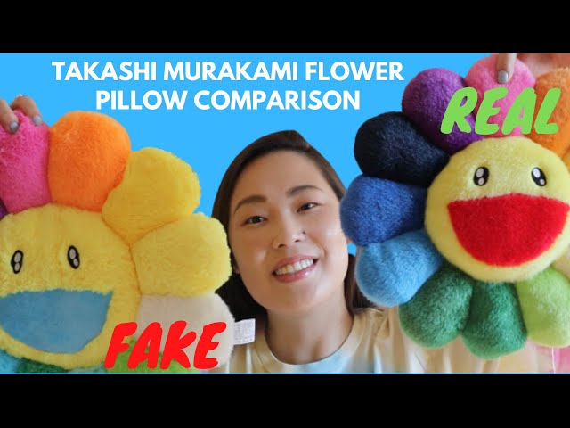 Real vs. Fake: Takashi Murakami Flower Plush 