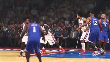 Jahlil Okafor Highlights NBA 2k15 (MY GM-Detroit Pistons)