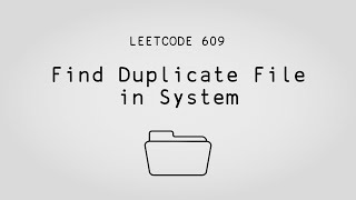 It's basically inverting a dict, right – Find Duplicate File in System – Leetcode 609