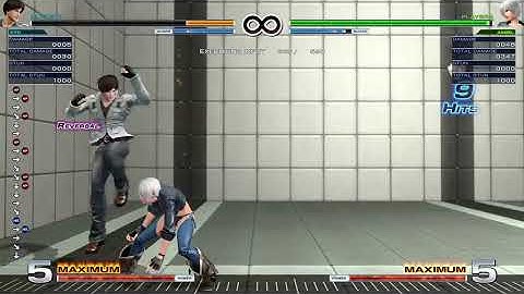 KOF XIV Angel safejump 2