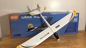 Unboxing my New E-flite UMX Radian BNF